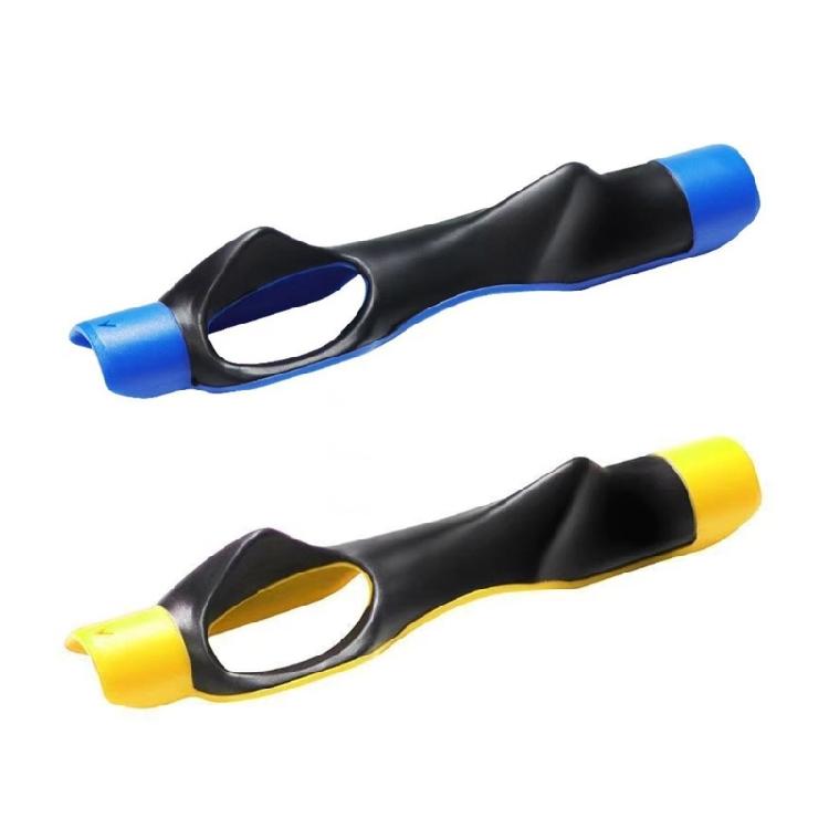 2pcs Universal Golf Grip Trainer For Swing Controls Lightweight Practice Aid