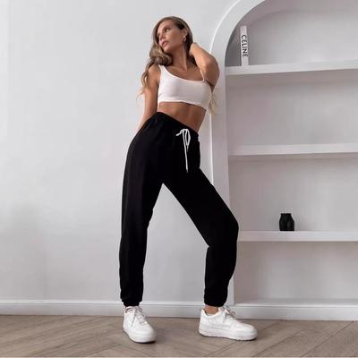 2025 Spring Women's Casual High-Waist Loose Jogging Sweatpants