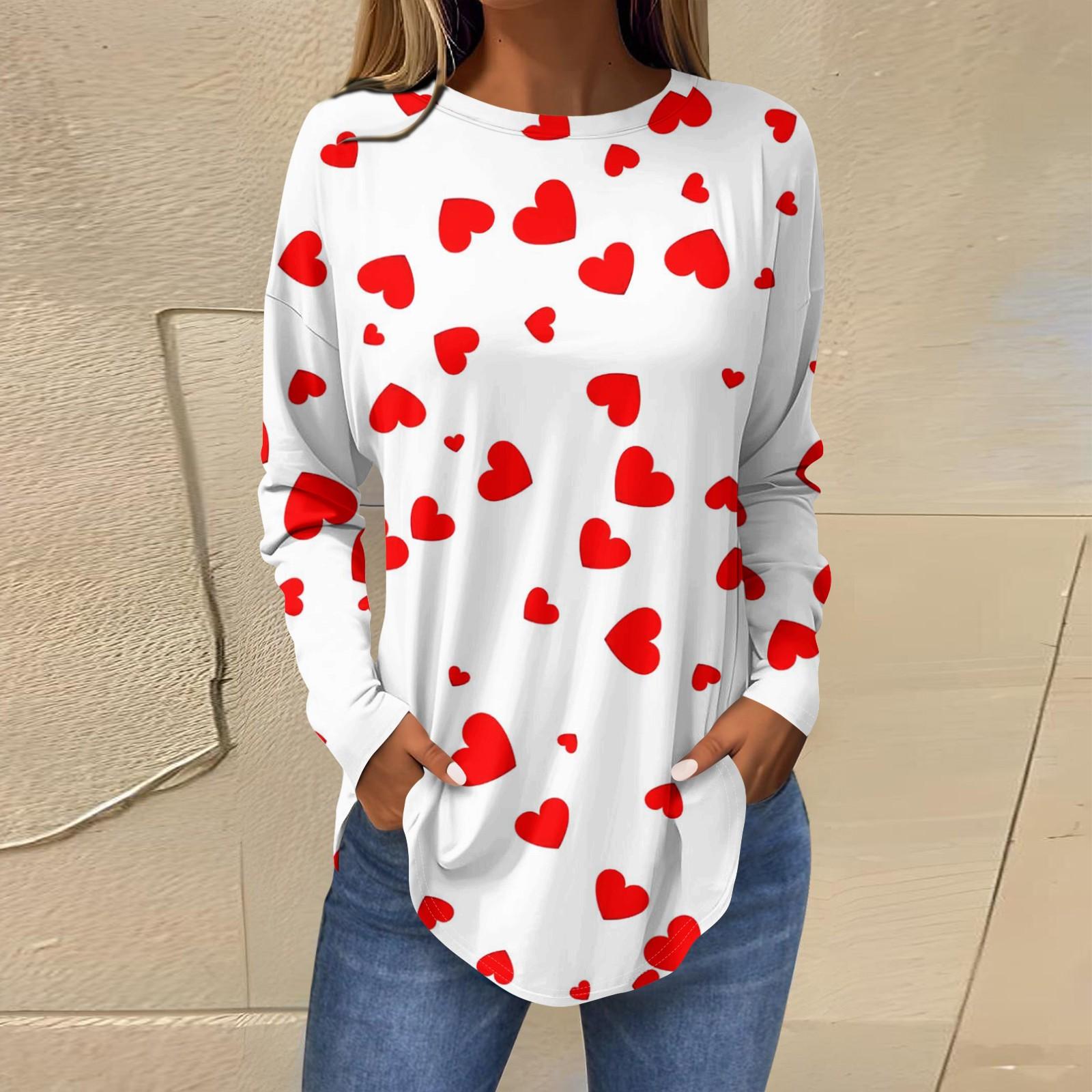 

Женская модная и повседневная рубашка с рукавом семь четвертей. Топ-пуловер с принтом ко Дню Святого Патрика L винный