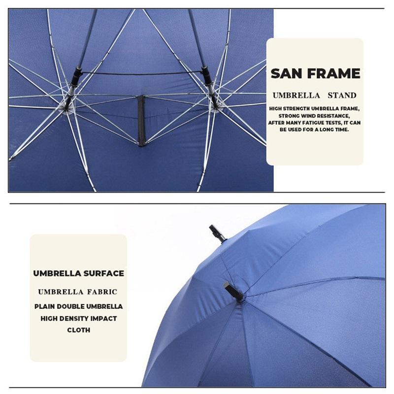 Couple Umbrella, Sun Protection And Rain Protection Double Umbrella