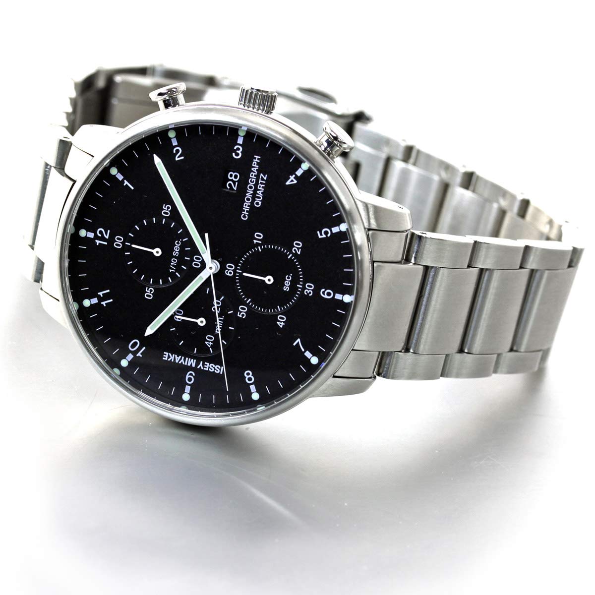 

ISSEY MIYAKE Chronograph Designed by Ichiro NYAD001 Men s C-Sea Watch, Iwasaki,