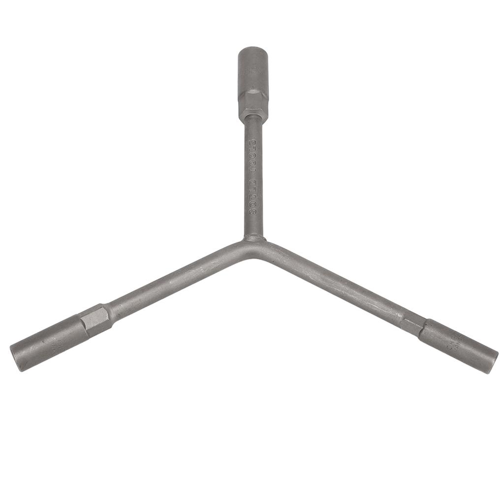 Y Type 3 Way Socket Hex Wrench 8mm 10mm 12mm Heavy Duty Metal Alloy for Vehicle Bicycle Repairing