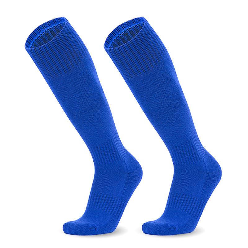 Cross-Border Professional Long-Tube Football Socks, Towel Bottom Adult Non-Slip Sweat-Absorbing Sports Socks Thickened Men'S  High-Tube Socks