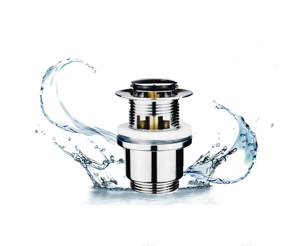 Manufacturer Production High Quality Drain Sink Trap Pop up Brass Basin Waste
