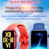 2/3/4/5/6pcs X8 Pro Max Smart Watch 1.92 Inch Dialing Sports Sleep Monitoring Heart-rate Smartwatch Pk X8 Max Dt8 Max W58 W28 S8