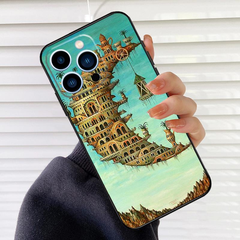 Salvador Dali Art Phone Case For iPhone 17 16 15 13 11 12 14 Pro Max mini 15 16 Plus 16e 17 Air Cover Fundas