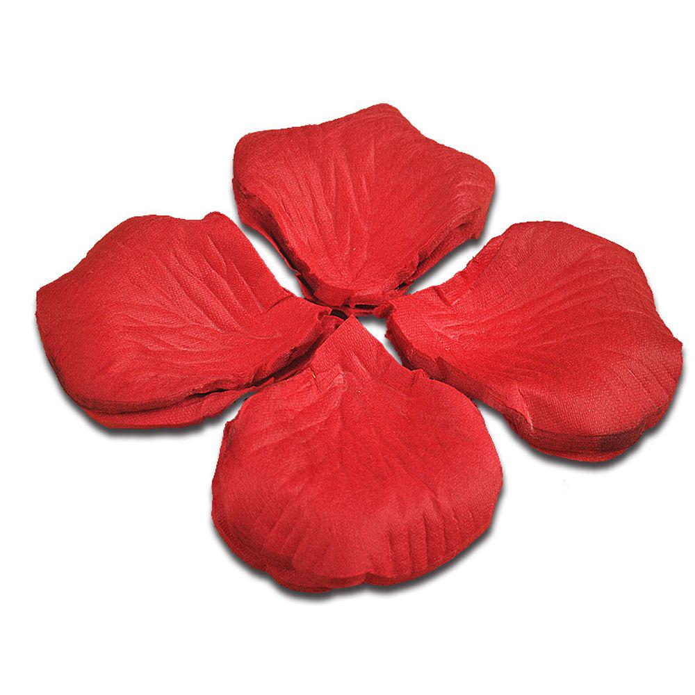 Buy Event 5*5cm Confetti Romantic Lifelike Silk Petal Fake Flower Rose