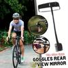 1Pc Bike Bicycle Cycling Riding Glasses Rear View Mirror 360 Rearview Adjustment Rear View Eyeglass Mount Helmet