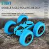 RC Stunt Car Children Double-sided Flip 2.4G Remote Control 360 Degree Rotation Off Road Drift RC Car Prese