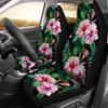 Hawaii Tropische Hibiscus Autostoelhoezen 8, Set van 2 Universele Beschermhoes voor Voorstoel