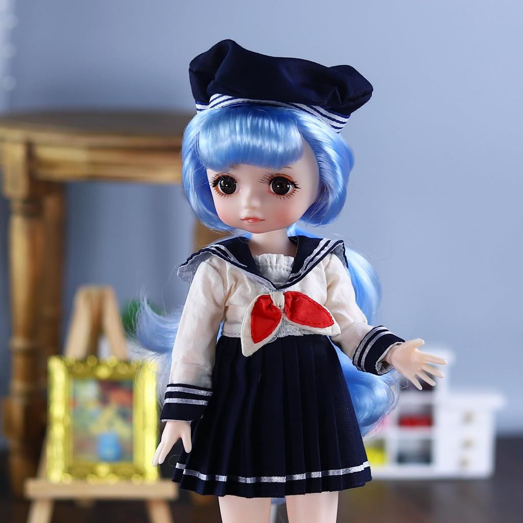 ICY Fortune Days bjd Doll Snow and Ice Series Kids Great for DIY Girl Doll 1/6 - Doll, Gifts, Decoration, Exercise, Collection, (zhiya)