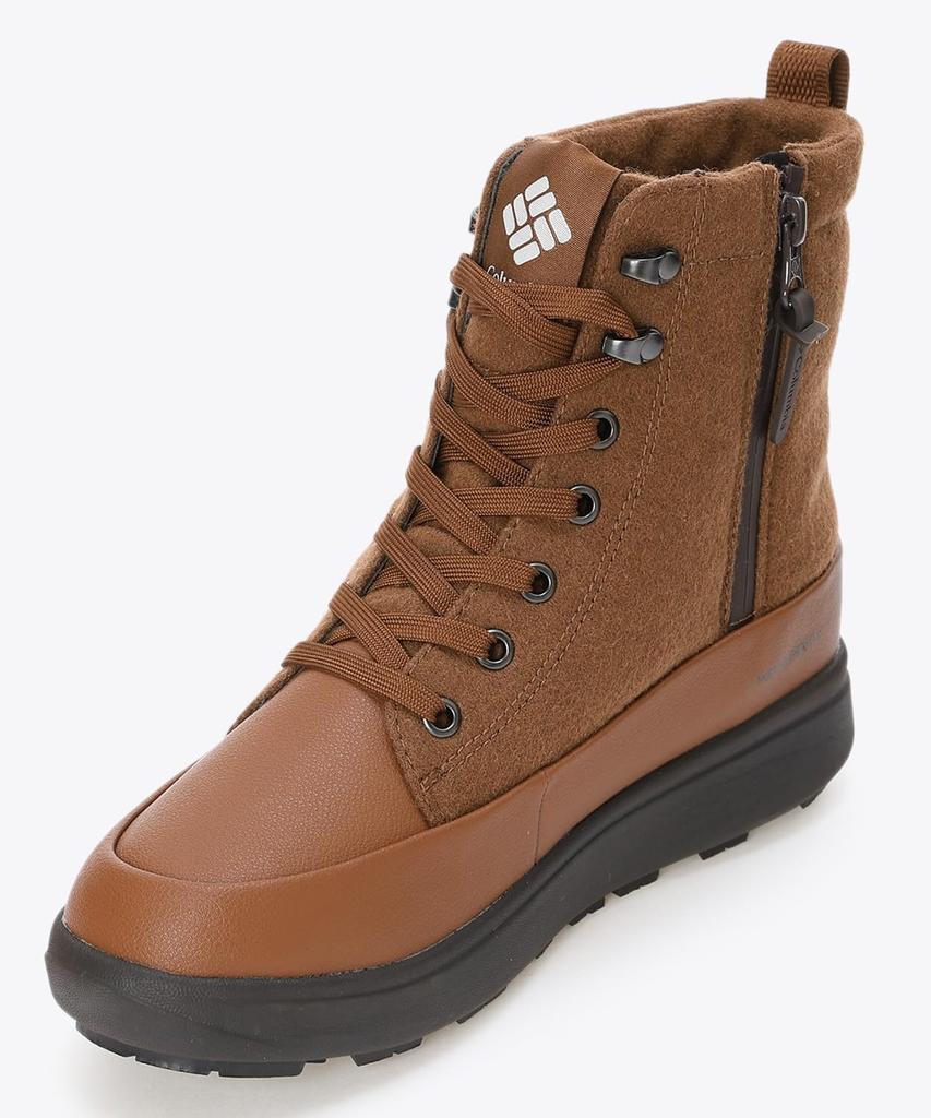 Columbia Sapland Three Diva Lace Waterproof Infinity Boots YL9101 Size Cinnamon Omni-Heat Women's 23.0cm