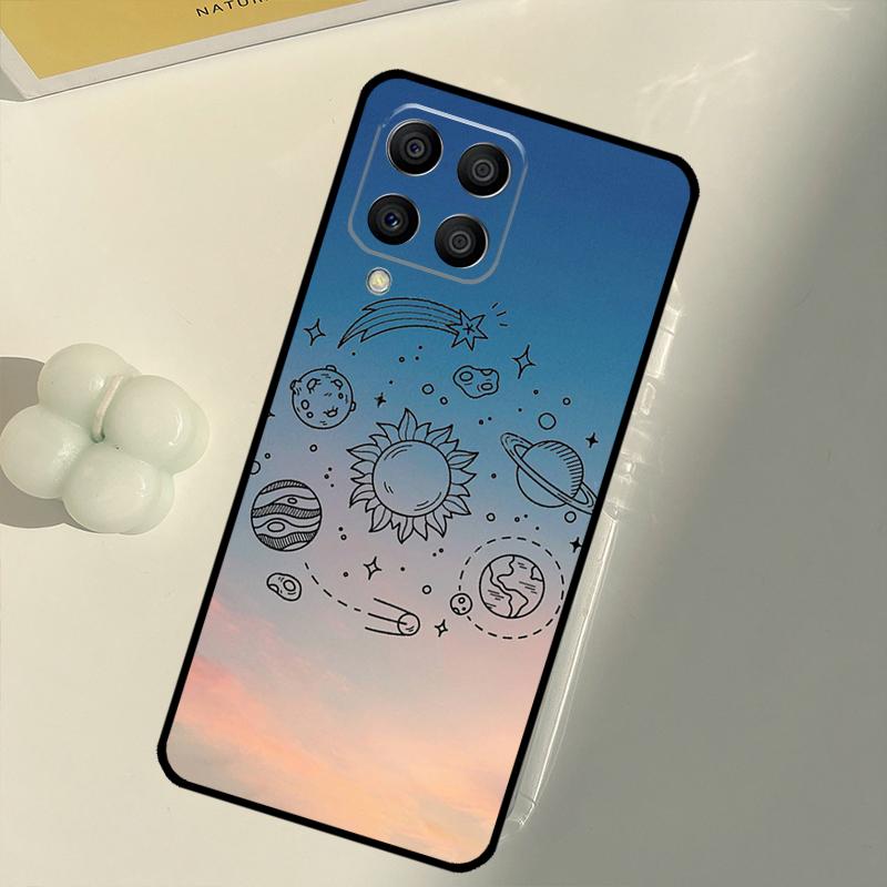 Space Solar System Planets Universe For Samsung Galaxy M15 M35 M21 M16 M06 M33 M13 M53 M11 M31 M55 M14 M34 M54 M12 M32 M52 Case