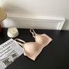 Soft Seamless Bra Small Bust Women Wireless 3/4 Cup With Side Support Lift Daily Comfort Underwear In Nylon