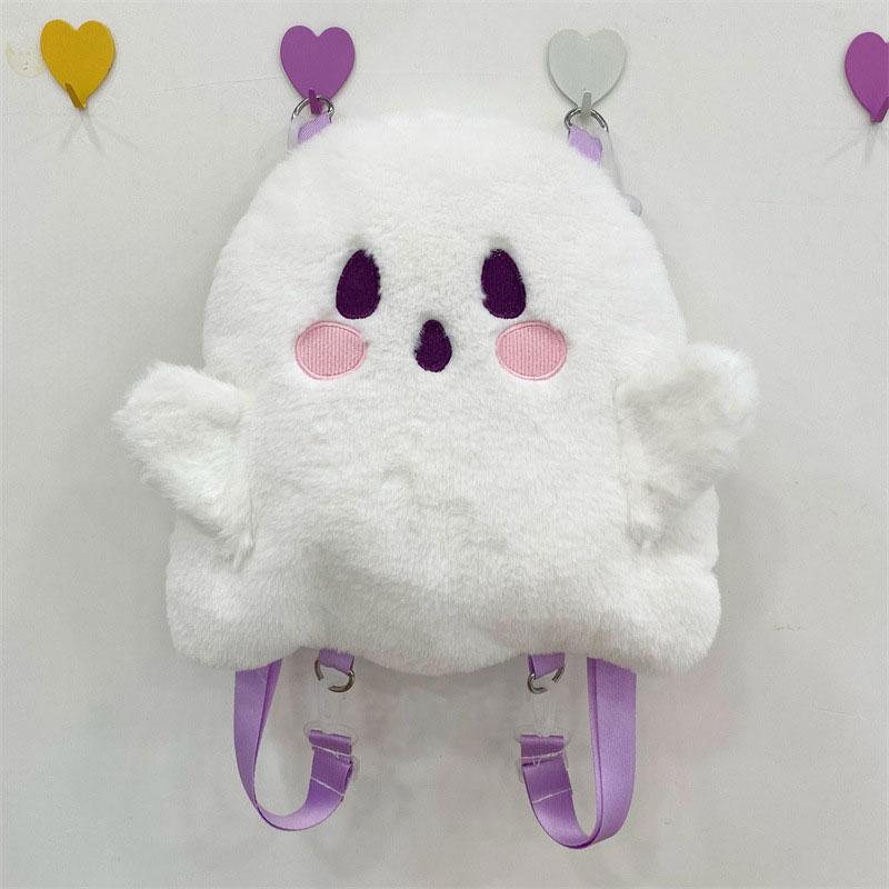 1PC Ghost Imp Cute Backpack Cartoon 3D Plush Doll  Kids Birthday Gift Ornaments