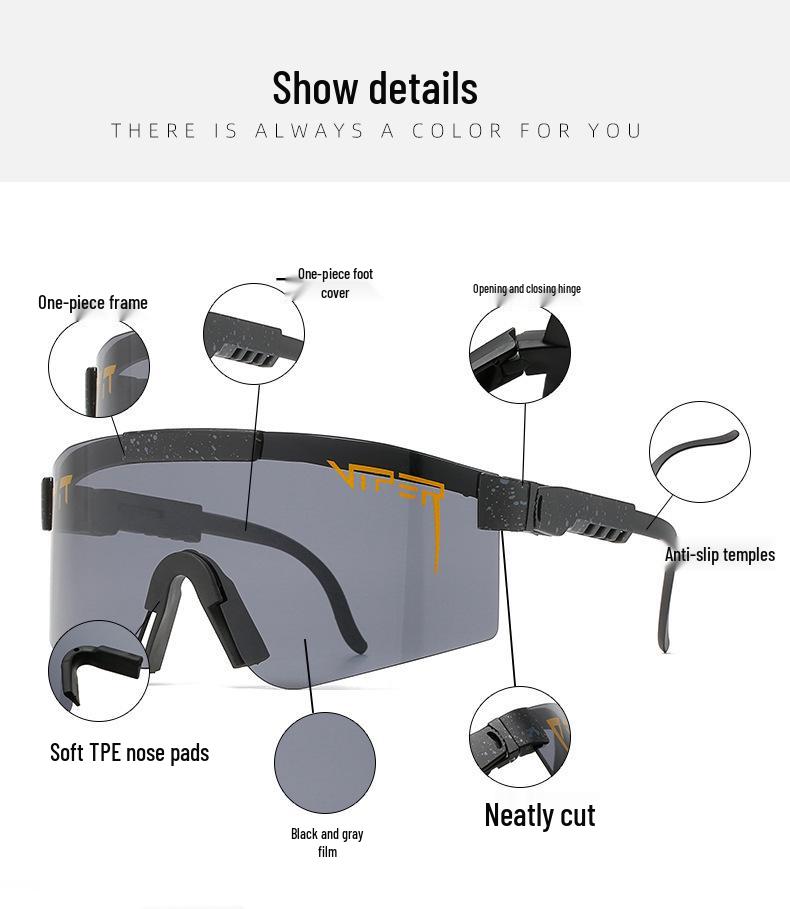 PIT VIPER Polarized Sports and Cycling Sunglasses