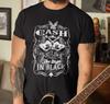 Johnny Cash T-Shirt, The Man In Black Shirt, Outlaw Country Shirt, Rock Shirt