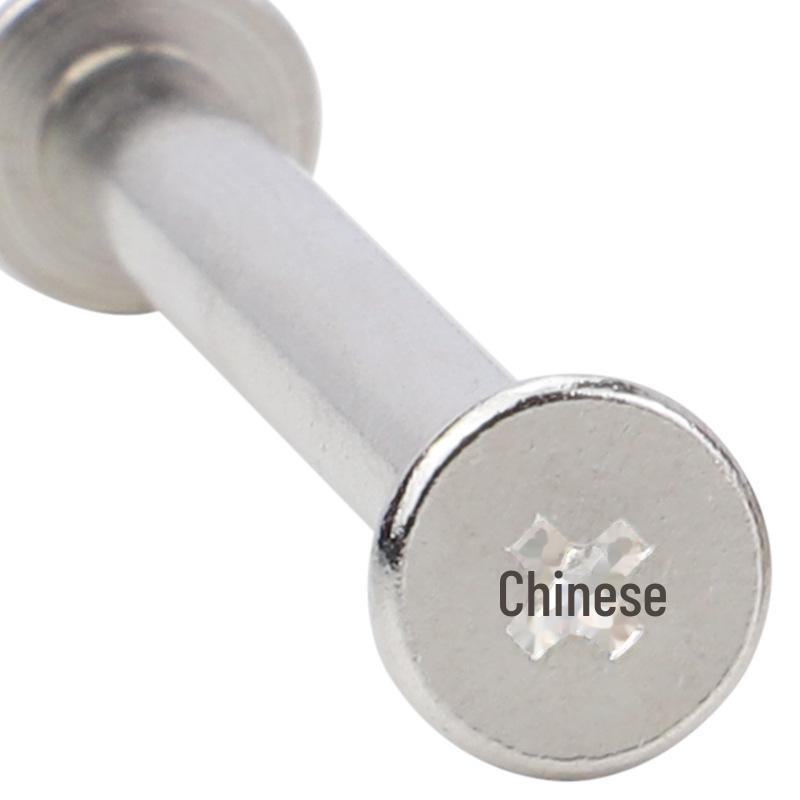 Iron Nickel-Plated Multi-Purpose Screws and Rivets Set, 5MM