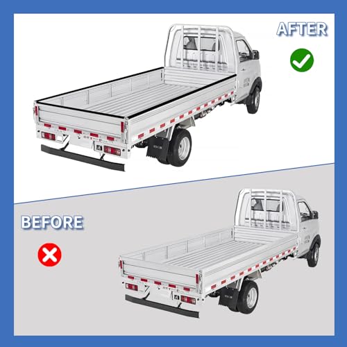 KUKUAN Truck Gate Protector (Compatible with Standard/Small/Medium Trucks) for 1.5t/2t/3t Trucks, Gate Cover, Bed Cover, Torii Protector, Panel Cover