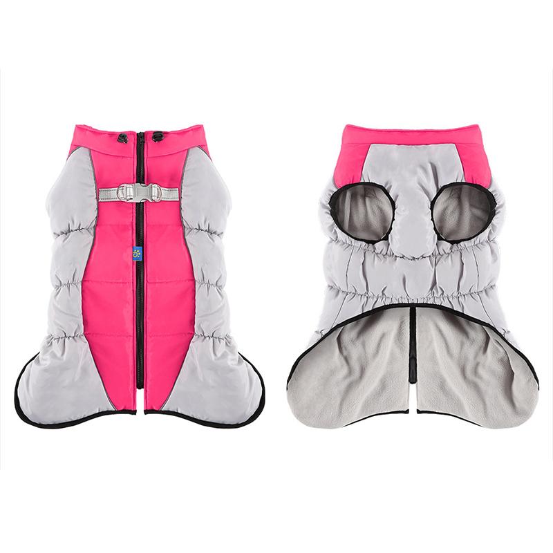 Winter Warm Pet Dog Coat Waterproof Pet Jacket for Medium Large Dogs Reflective Thickened Plush Dog Clothes Dog Accessories