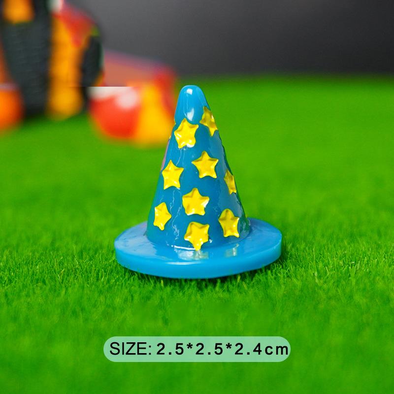 Creative Halloween Pumpkin Ghost Bat Ornaments Micro Landscape Miniature Figurines DIY Home Desktop Decoration Children Gifts