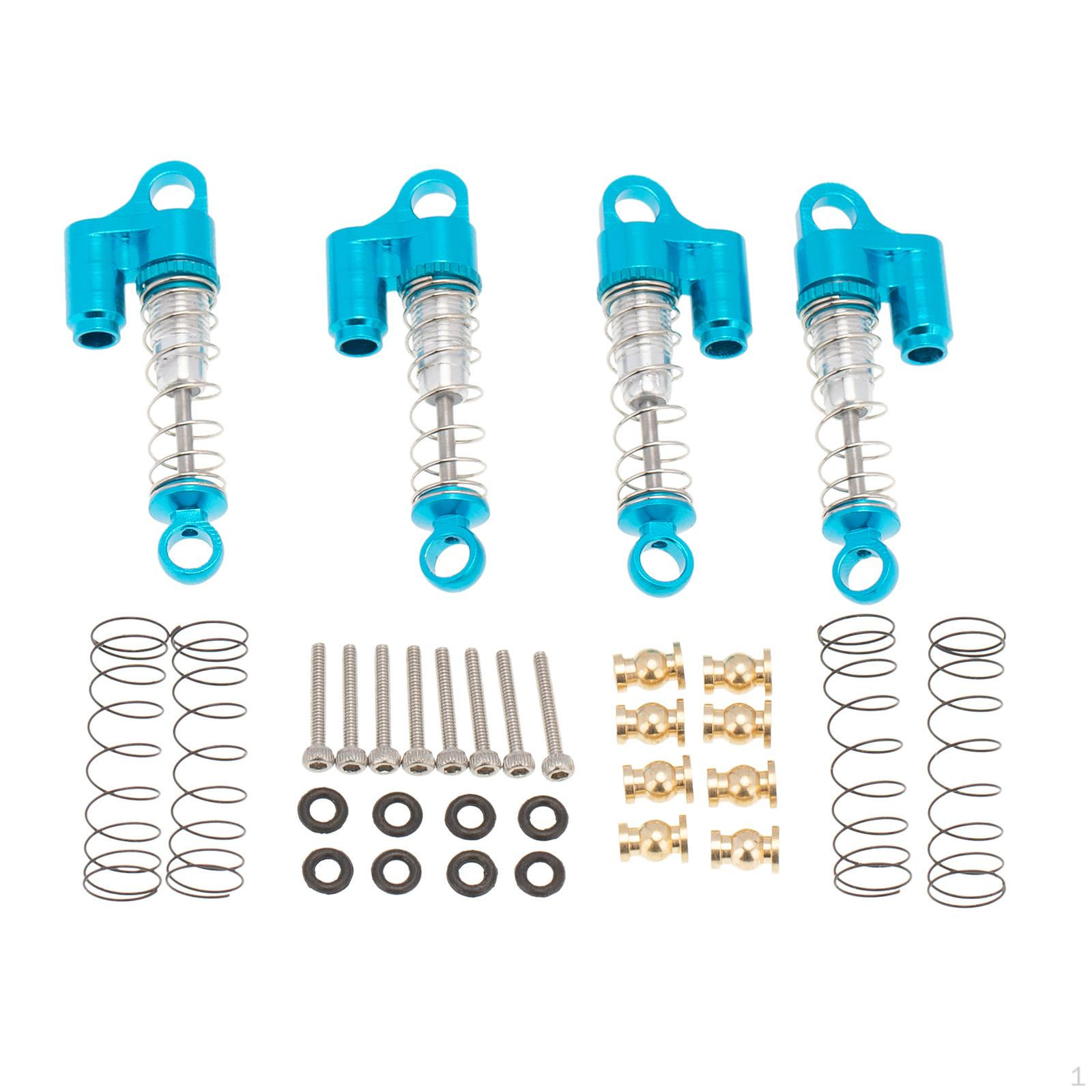 

1 Set Sled Shocks Remote Control Crawler Upgrade Parts (for Axial SCX24) синій