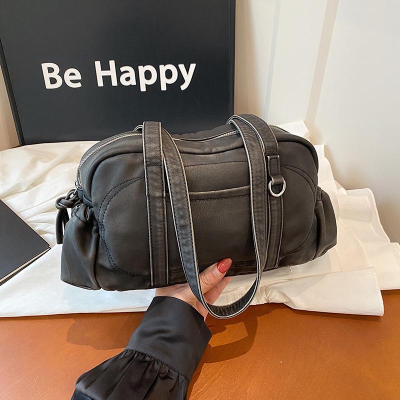 College Style Japanese Tote Bag Female Messenger Commuter Bag Simple Large-capacity Handbag