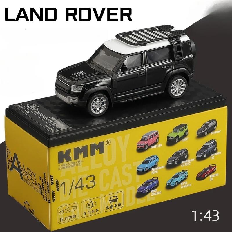 

Модель Land Rover Defender 110 в масштабе 1/43 из сплава, машинка с инерционным механизмом, коллекционная миниатюрная игрушка, подарок для мальчика, украшения чёрный