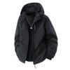 Men's Anti-Fouling, Waterproof, Windproof Parka - Insulated Hooded Jacket for Cold Weather Outdoor Activities