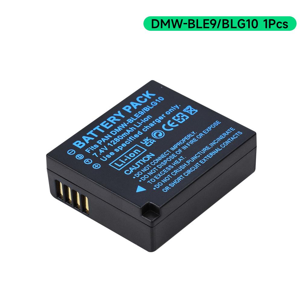 

1280 мАч DMW BLE9 BLG10 DMW-BLG10 DMW-BLE9 Батарея для камеры Panasonic DC TZ90 DMC TZ85 TX1 LX100 GX85