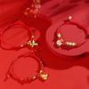 Zodiac Year Horse Year Bracelet Chinese Style Fortune Bracelet Lucky Pony Red Rope  Spring Festival