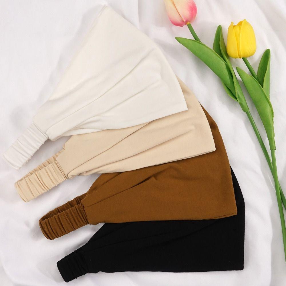 Stretchy Sports Headbands Non Slip Sweatband Fitness Hair Accessories Wide Hair Bands  Sports