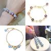 Random Color Pearl DIY Beads Set Can Be Used To Make Hand String Necklace Mobile Phone Chain Jewelry Making Kit