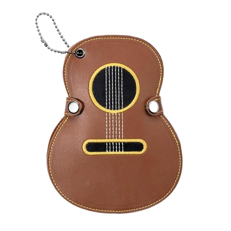 

Guitar Pick Case Variety Pack Picks Storage Pouch Picks Storage Bag Picks Storage Pouch Box Variety Pack Picks Storage Pouch For коричневый