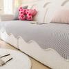 Summer Cool Doudou Sofa Mat Mat Mat Special-Shaped Non-Slip Sofa Cover  New Straight One-Piece Sofa Cushion