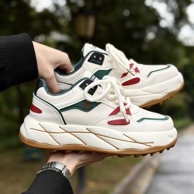 Niche Design Bread Shoes Men's Casual New National Tide Brand Dad Shoes Skateboard Shoes Trendy Shoes