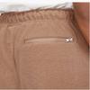 Jordan Archaeo Brown Lace-Up Mid-Waist Solid Color Tapered Knit Sports Pants Men Bottoms DC9587-256