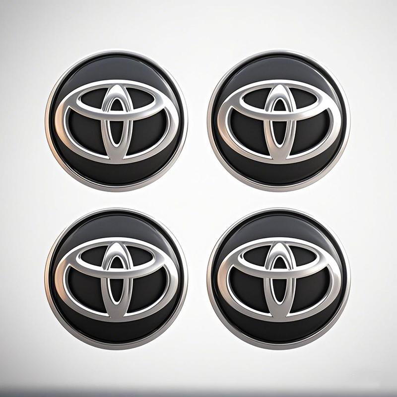Car Wheel Tire Rim Cover Center Hub Cap Decoration For Toyota GR Corolla Yaris Aygo Prius RAV4 Crown CHR Camry Auris Verso TRD