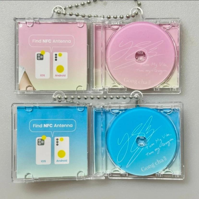 STRAY KIDS FELIX X GONGCHA OFFICIAL VOICE KEYRING Limited Edition