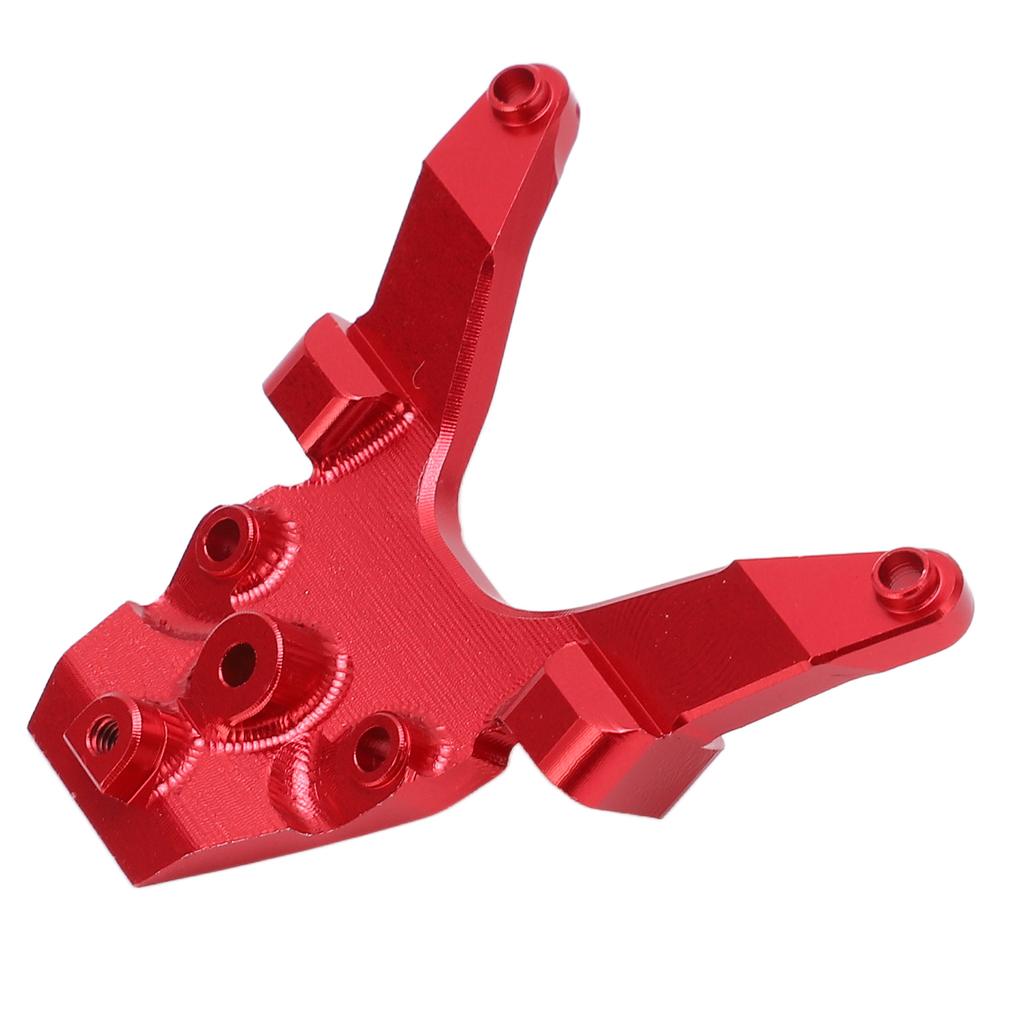 Aluminum Alloy Front Bulkhead RC Truck Upgrade Parts for LOSI 118 Mini T 2.0 2WDRed