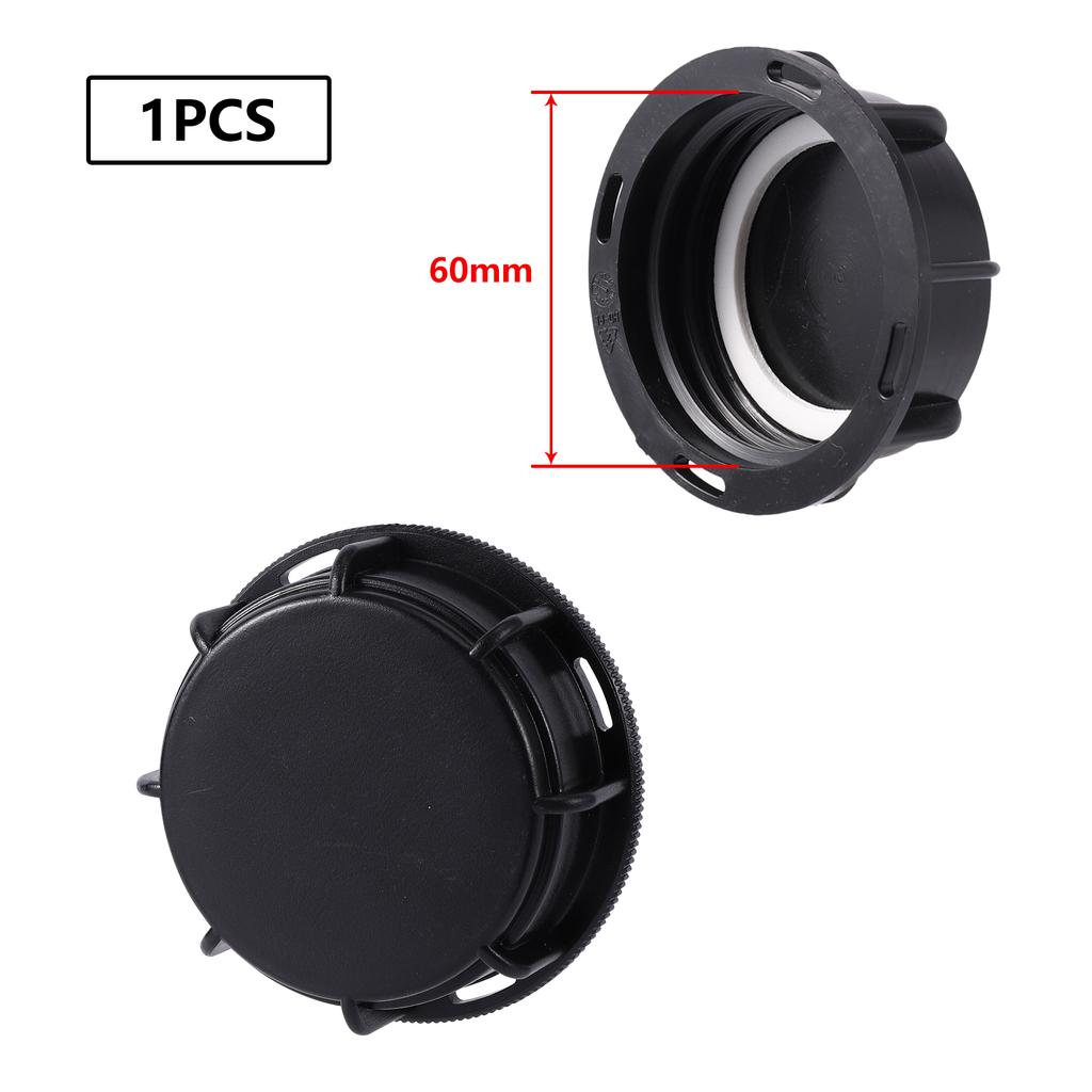 S60 1"3/4"1/2" IBC Tank Adapter 1/2"3/4" Drain Faucet IBC Tank Faucet Adapter Threaded Connector Replacement Valve Fitting Parts