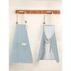 1pc Adjustable Colorful Striped Apron for Men and Women, Simple Style Cooking Apron with Pockets for Chef, Server, Kitchen Cooking Aprons, Bbq