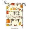 Turkey Yard Decoration Flag: Halloween Pumpkin & Thanksgiving Festival Garden Flag