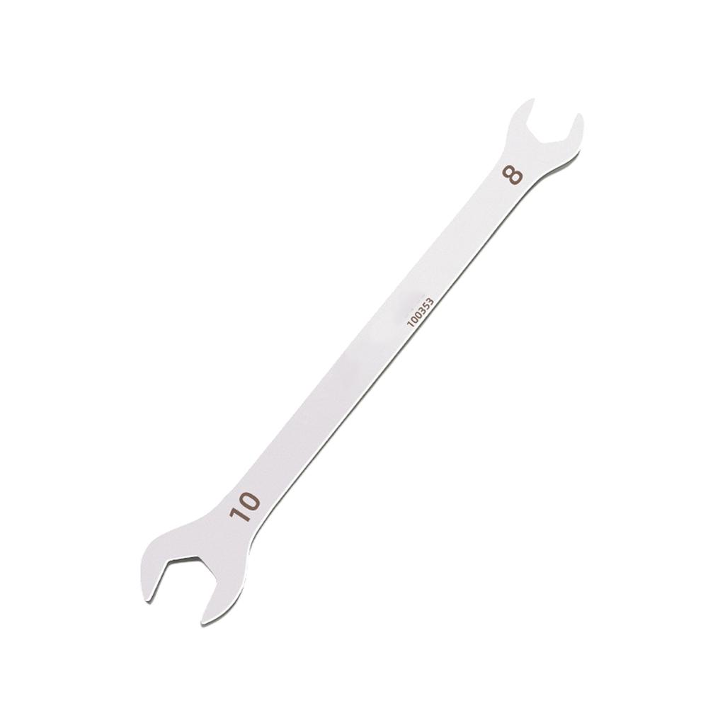 Dual Headed Slim Wrench Open End Spanner High Strength Carbon Steel Repair Tool for Tight Space and Versatile Nut Size
