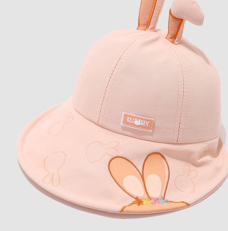 Children's Cute Cartoon Duckbill Sun Hat - Large Brim Sun Protection Baseball Cap for Girls