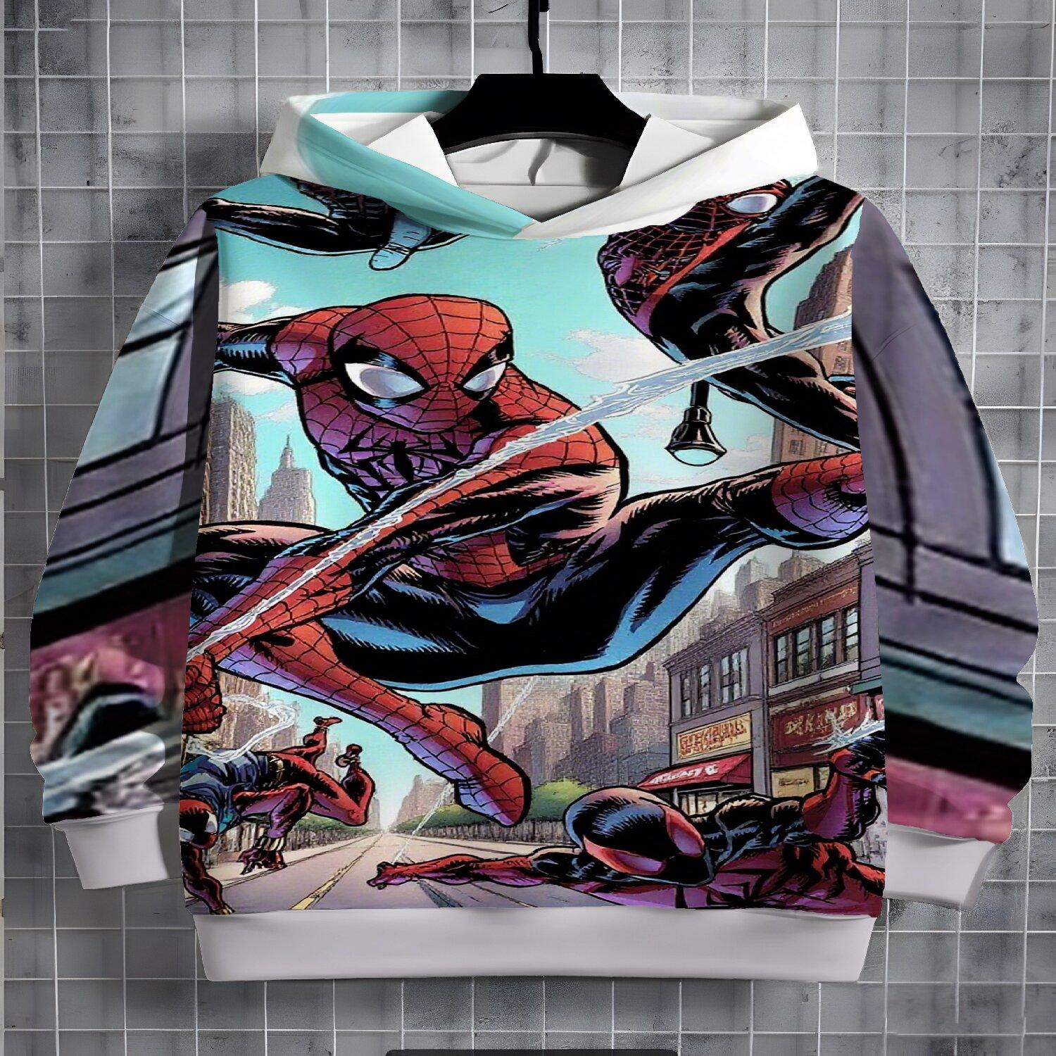 

Худі спортивного стилю з 3D-принтом для хлопчиків та дівчаток, повсякденне, модне, зручне 13-14Y