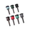 2Pcs 15mm 360 Degree Adjustable Swivel Diffuser Nozzle Garden Lawn Pop Up Sprinkler 1/2" Female Thread Connection Accessories