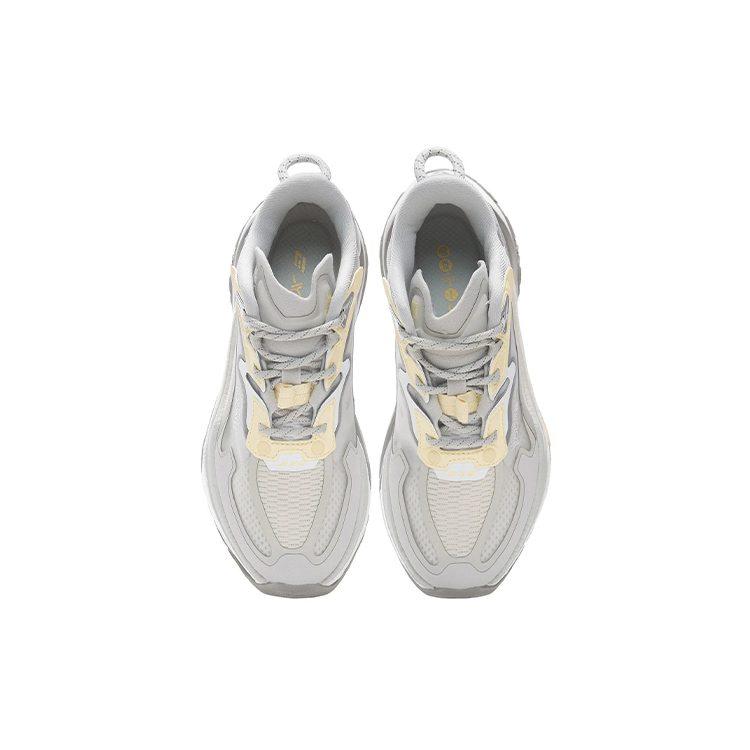 Li Ning Exceed Infinity Casual Shoes Women's Low Top Bud Yellow Gray/Antique White AZGS054-2