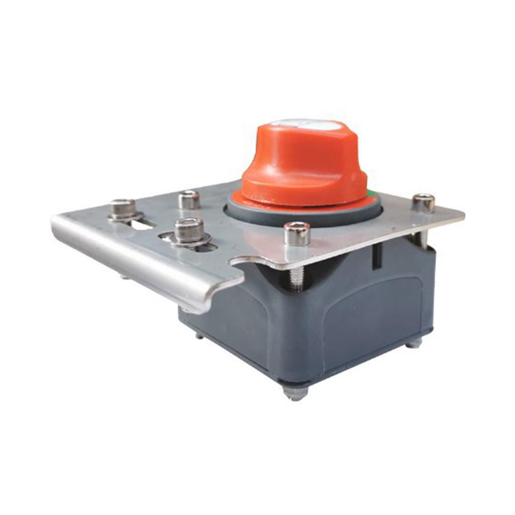 Batterietrennschalter Hauptschalter 12V-24V Wasserdicht Stromisolator Ein-Aus Not-Aus-Schalter 300 Ampere Hoher Strom für Auto