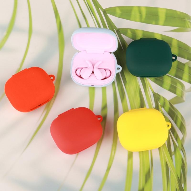 Silicone Shell Earbuds Case for Fit Wireless Headphone Sleeve Skin Cover Earphone Scratchproof Housing
